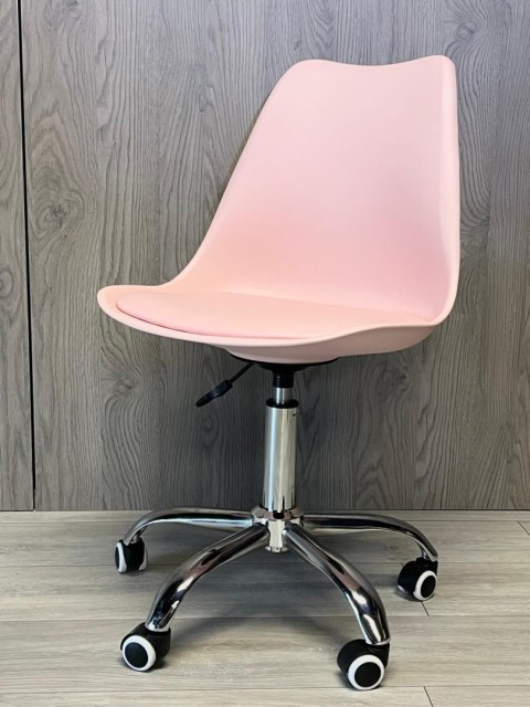 Lugano Krzesło obrotowe MONZA OFFICE PINK PU