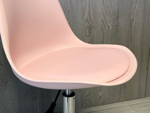 Lugano Krzesło obrotowe MONZA OFFICE PINK PU
