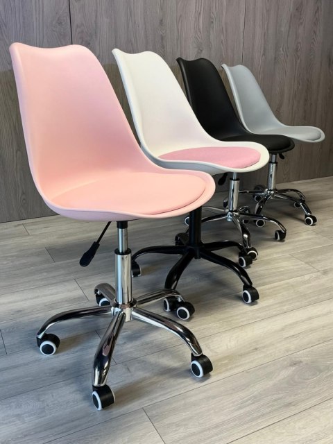 Lugano Krzesło obrotowe MONZA OFFICE PINK PU