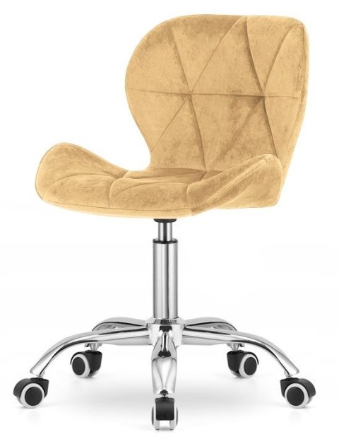 Lugano Krzesło obrotowe VASTO OFFICE VELVET BEIGE