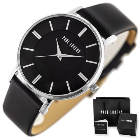 Paul Lorens ZEGAREK MĘSKI PAUL LORENS - PL10401A-1A1 (zg353a) + BOX