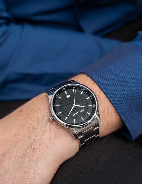 Paul Lorens ZEGAREK MĘSKI PAUL LORENS - PL12156B2-1C1 (zg357a) + BOX