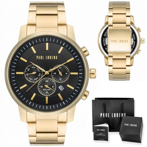 Paul Lorens ZEGAREK MĘSKI PAUL LORENS - PL6647B-1D1 (zg372c) + BOX