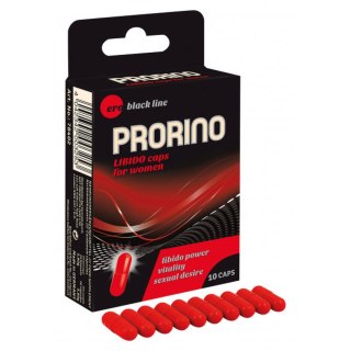 Kapsułki libido Prorino dla kobiet czarne 10 szt