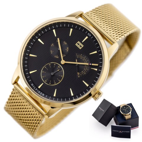 Tommy Hilfiger ZEGAREK MĘSKI TOMMY HILFIGER 1710386 BRAD (zf056a) + BOX