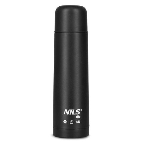 NC3803 TERMOS TURYSTYCZNY 500 ML CZARNY NILS CAMP