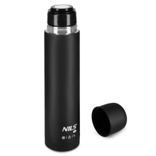 NC3804 TERMOS TURYSTYCZNY 1000 ML CZARNY NILS CAMP