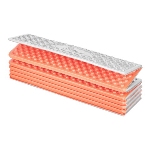 NC17103 KARIMATA SKŁADANA TURYSTYCZNA Z PODBICIEM ALUMINIOWYM + XPE 195 CM POMARAŃCZOWA NILS CAMP