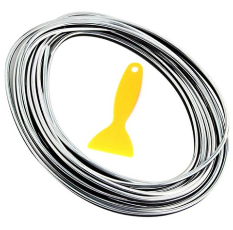 AG679B Listwa ozdobna tuning 5m silver
