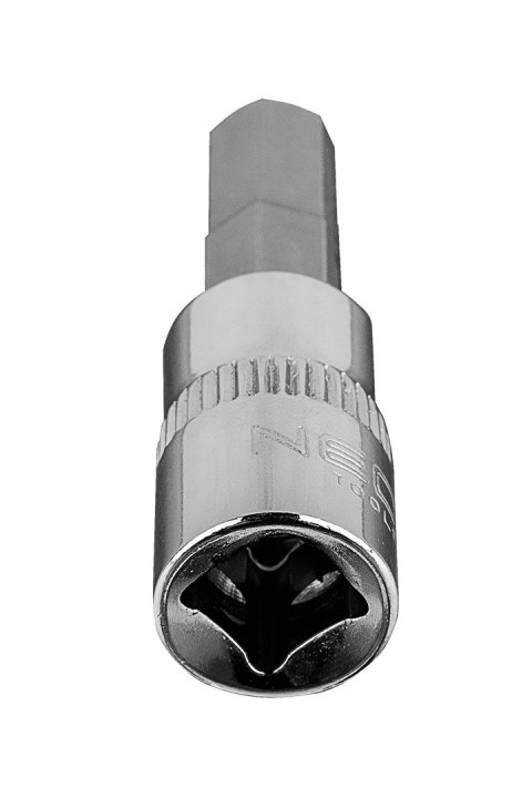 Końcówka sześciokątna H6 na nasadce 1/4", krótka, 37 mm