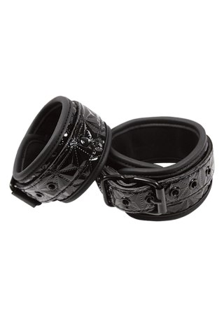 Kajdanki neoprenowe NS Novelties czarne 26 cm