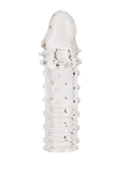Przedłużka na penisa Adonis transparentna Calexotics 16 cm