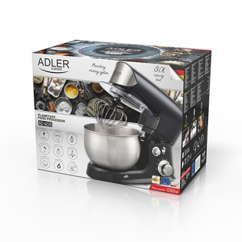 AD 4226 black Robot planetarny 1200w ADLER