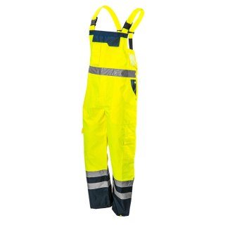Ogrodniczki robocze, ostrzegawcze, wodoodporne, żółte, rozmiar S NEO TOOLS