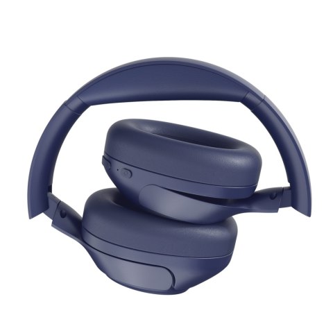 Słuchawki bezprzewodowe nauszne H3 ANC Bluetooth Hi-Res Audio - niebieskie