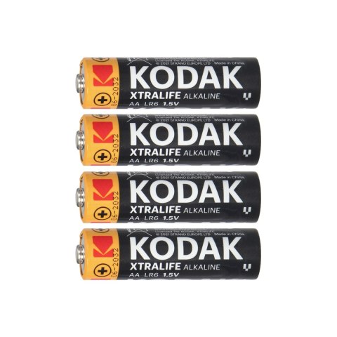Baterie Kodak XTRALIFE Alkaline AA LR6, 4 szt. folia Orno