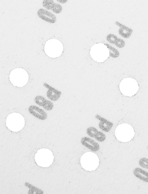Krążki ścierne 150 mm, K80, 5 szt., z 8 otworami, 65 mm GRAPHITE
