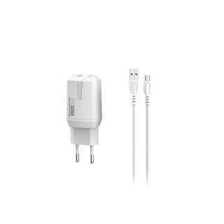 Ładowarka sieciowa microUSB 2400 mA LP