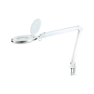 Lampa warsztatowa z lupą 10W, 6500K Rebel