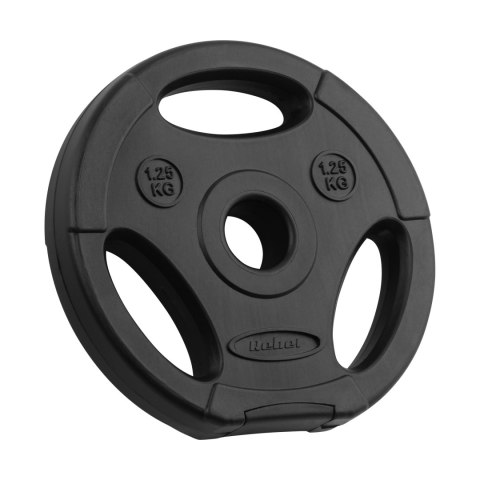 Obciążenie bitumiczne zestaw 4x1.25kg, otwór 31mm, talerz z uchwytami, REBEL ACTIVE Rebel