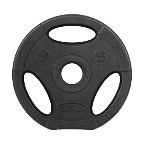 Obciążenie bitumiczne zestaw 4x1.25kg, otwór 31mm, talerz z uchwytami, REBEL ACTIVE Rebel