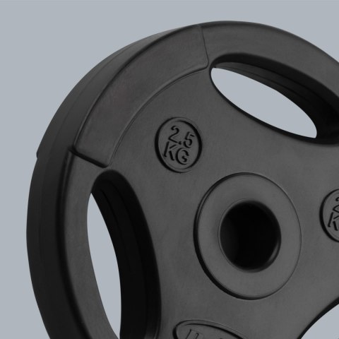 Obciążenie bitumiczne zestaw 4x2.5kg, otwór 31mm, talerz z uchwytami, REBEL ACTIVE Rebel