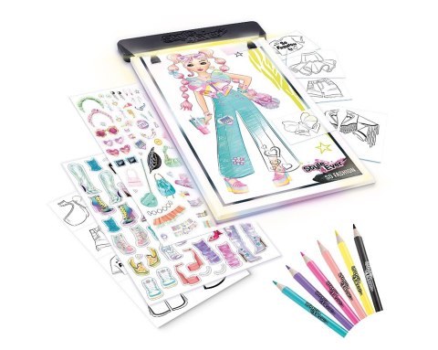 Podświetlana tablica do projektowania - projekt moda EPEE