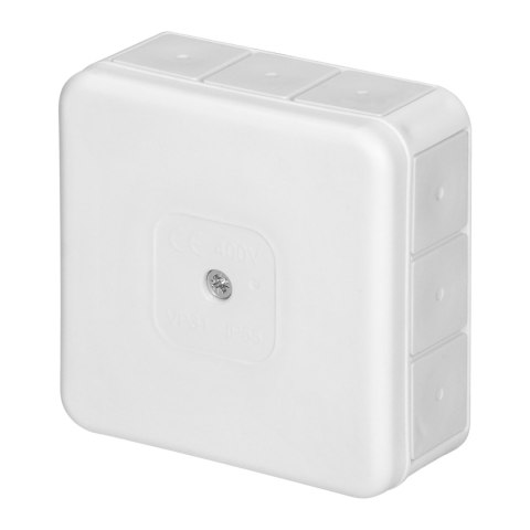 Puszka n/t PRO, IP55, 400V, 12 przepustów, 85x85x37mm, biała Orno