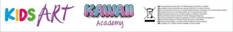 Zestaw kids art - laboratorium kawaii LISCIANI