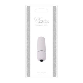 Mini wibrator bullet Toyz4lovers classics biały 5,5 cm wodoodporny