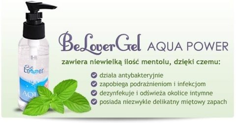 Długotrwały żel Be Lover Aqua na bazie wody 100ml