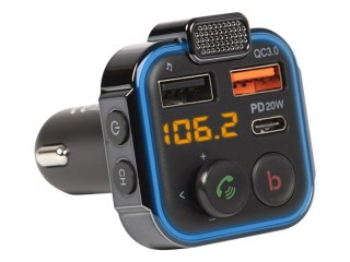74-166# Transmiter fm blow bluetooth5.1+qc3.0 +pd 20w Blow