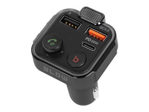 74-166# Transmiter fm blow bluetooth5.1+qc3.0 +pd 20w Blow