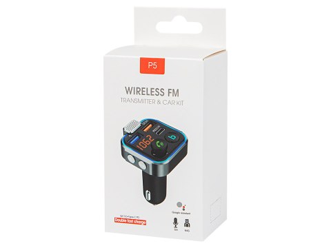 74-166# Transmiter fm blow bluetooth5.1+qc3.0 +pd 20w Blow
