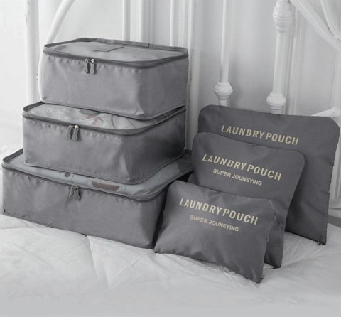 BQ28G Organizer podróżny 6 szt grey ATL