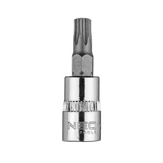 Końcówka Torx TX30 na nasadce 1/4", krótka, 37 mm NEO TOOLS