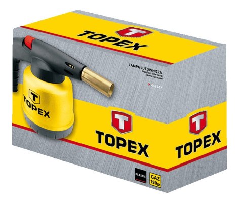Lampa lutownicza gazowa na naboje 190 g TOPEX