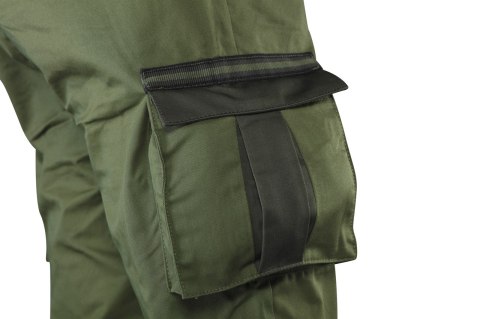 Ogrodniczki robocze CAMO olive, rozmiar XS NEO TOOLS