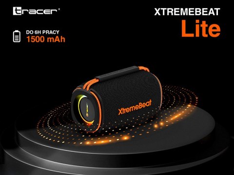 Głośniki TRACER XtremeBeat Lite TWS BT RGB BLACK TRACER