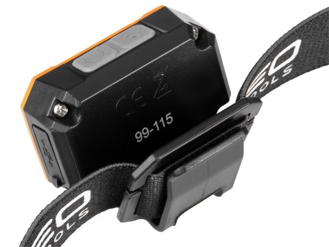 Latarka czołowa akumulatorowa 500 lm USB COB LED 12 szt. NEO TOOLS