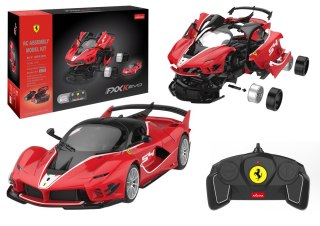 Klocki Konstrukcyjne Auto RC Rastar 1:18 Ferrari FXXK EVO Czerwone 88 el. RASTAR