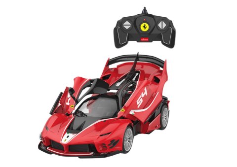 Klocki Konstrukcyjne Auto RC Rastar 1:18 Ferrari FXXK EVO Czerwone 88 el. RASTAR