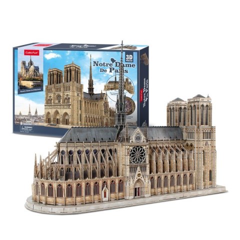 Puzzle 3d 293 elementy katedra notre dame CUBIC FUN