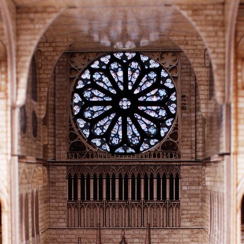 Puzzle 3d 293 elementy katedra notre dame CUBIC FUN