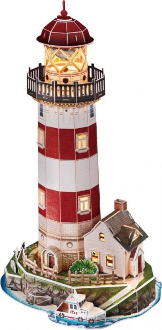 Puzzle 3d 72 elementy latarnia wersja nocna CUBIC FUN