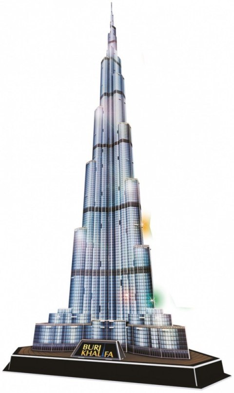 Puzzle 3d burj khalifa (Światło) CUBIC FUN