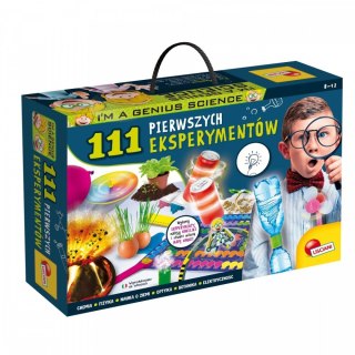 Zestaw naukowy im a genius - 111 pierwszych eksperymentów LISCIANI