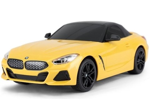 Auto Zdalnie Sterowane R/C BMW Z4 Roadster Rastar 1:18 Żółte RASTAR