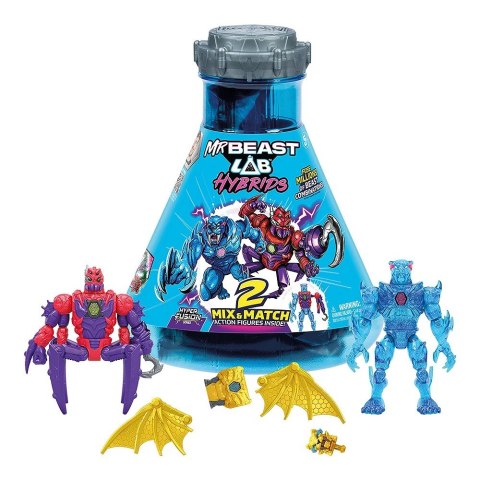 Figurki mr beast lab - hybrydy multipack COBI