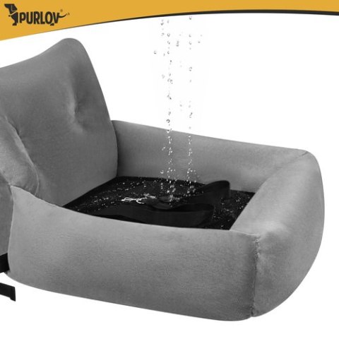 Fotelik samochodowy dla psa L 53x42x30cm Purlov PURLOV